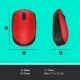 Мишка Logitech M171 Red (910-004641)