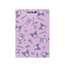 Блокнот Kite Kuromi A5, 50 аркушів, клітинка (HK25-194-1)