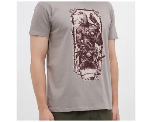 Футболка Sol's Imperial Cossack with hawk світло-сірий L (11500380/396L)
