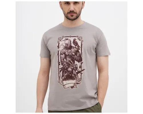 Футболка Sol's Imperial Cossack with hawk світло-сірий L (11500380/396L)