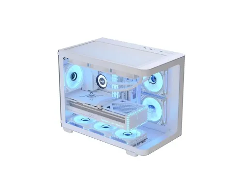 Корпус для ПК AeroCool P300C-G-WT-v1 White (ACCS-PN02033.21)