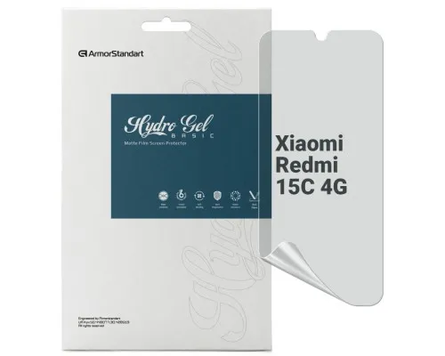 Плівка захисна Armorstandart hydrogel Matte Xiaomi Redmi 15C 4G (ARM85446)