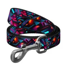 Повідець для собак WAUDOG Nylon "Нескінченні світи" M Ш 20 мм Д 300 см (761-4058)