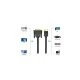 Кабель мультимедійний HDMI M to DVI M 1.0m black Vention (ABFBF)