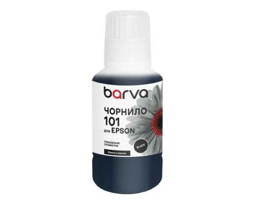 Чорнило Barva Epson 101 127мл, BK, OneKey, pigmented (E101-1019)