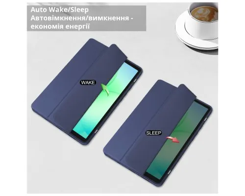 Чохол до планшета BeCover Soft Edge TPU Samsung Galaxy Tab A11 SM-X133/X135 8.7" Deep Blue (715558)