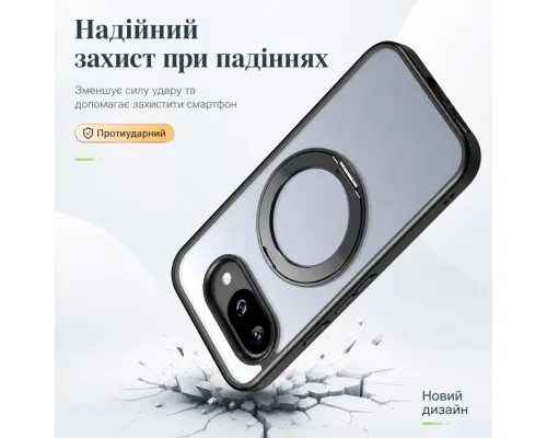 Чохол до мобільного телефона BeCover Aura Fold Google Pixel 9a Black (715665)