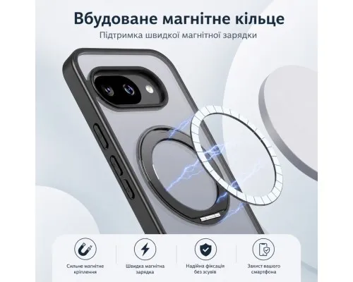 Чохол до мобільного телефона BeCover Aura Fold Google Pixel 9a Black (715665)