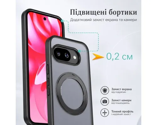Чохол до мобільного телефона BeCover Aura Fold Google Pixel 9a Black (715665)