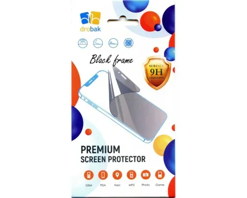 Скло захисне Drobak Infinix GT 50 Pro Black (151592)
