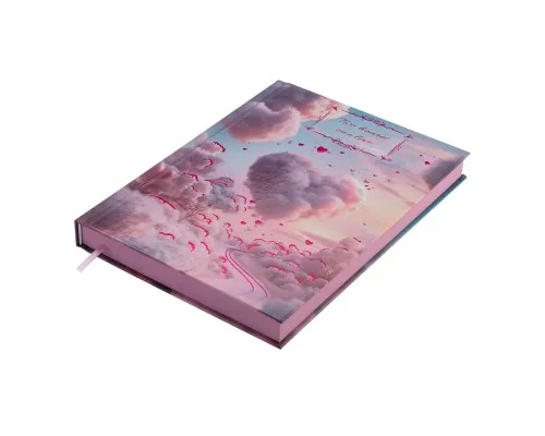 Тижневик Buromax недатований поліграфічний ROMANTIC, A5, блакитний, 336 сторінок (BM.20400-14)