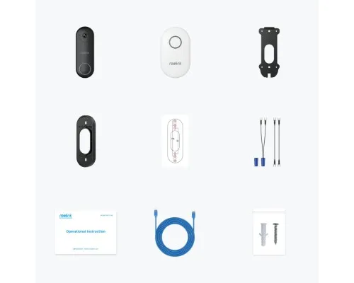 Дверний дзвінок Reolink Video Doorbell PoE (D340P)