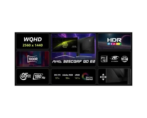 Монітор MSI MAG 325CQRF QD E2