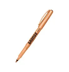 Маркер Centropen Bronze 2670, для написів на будь-яких поверхнях, на водній основі, бронзовий колір металік, круг (2670/14)