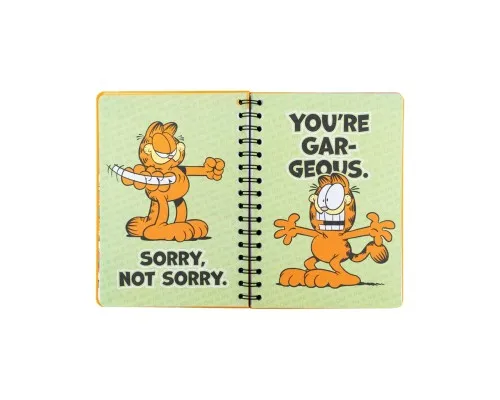 Тижневик Kite дитячий на спіралі Garfield, тверда обкладинка (GF26-438)