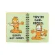 Тижневик Kite дитячий на спіралі Garfield, тверда обкладинка (GF26-438)