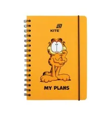 Тижневик Kite дитячий на спіралі Garfield, тверда обкладинка (GF26-438)