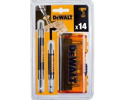 Набір біт DeWALT бит, магнит. держателей, 14 предм. (DT71502)