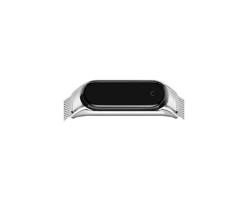 Ремінець до фітнес браслета BeCover Metal для Xiaomi Mi Smart Band 5 Silver (705147)