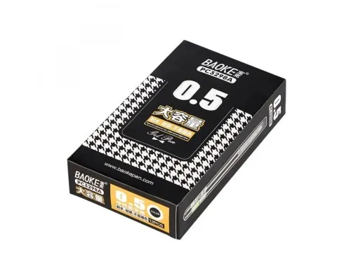 Ручка гелева Baoke Simple 0.5 мм, чорна (PEN-BAO-PC3298A-B)