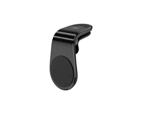 Універсальний автотримач XO на дефлектор C82 Flat Magnetic Black (XO-C82BK)