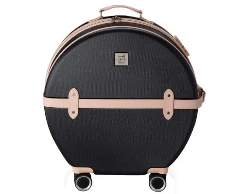 Валіза Semi Line 20" (S) Black/Pink Cream (T5671-2) (DAS302670)