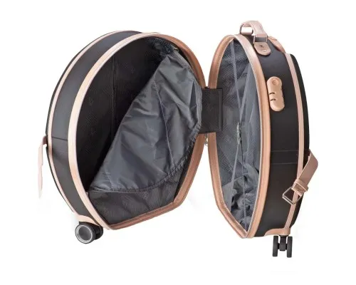 Валіза Semi Line 20" (S) Black/Pink Cream (T5671-2) (DAS302670)