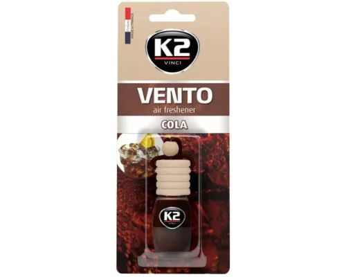 Ароматизатор для автомобіля K2 Vento Solo Refill "Кола" 8 мл без упаковки (V412)
