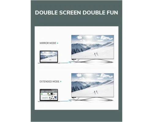 Кабель мультимедійний miniDisplayPort M to HDMI M 1.0m Cabletime (CA914593)