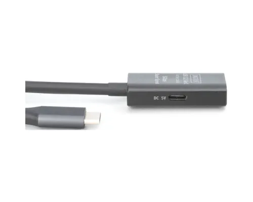 Дата кабель USB-С M/F 10.0m USB3.2 Gen1 Active 5G Digitus (DA-73109)