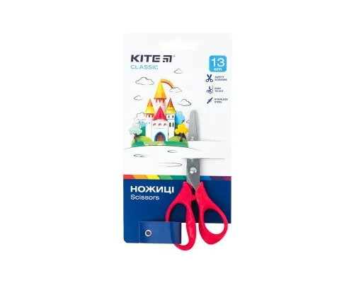 Ножиці Kite дитячі Classic червоний 13 см (K-122-1)
