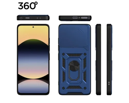 Чохол до мобільного телефона BeCover Military Xiaomi Redmi Note 14 5G Blue (713093)