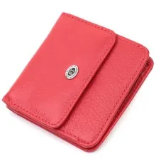 Гаманець ST Leather З натуральної шкіри Червоний (22689)