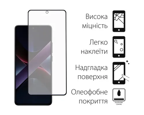 Скло захисне Dengos 2psc Kit Poco X7 Pro (DG-TG2P-71)