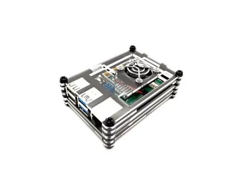 Корпус для Мікро ПК KUONGSHUN for Raspberry Pi 4 (RA518)