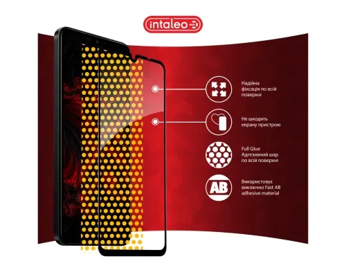 Скло захисне Intaleo Full Glue Xiaomi Redmi 14C Black (1283126598722)