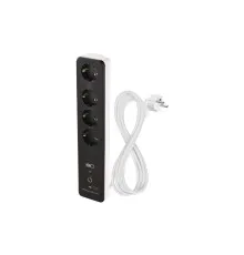 Мережевий подовжувач EMOS P1422SM 2m 4 роз. 1xUSB-A 1xUSB-C Wi-Fi 1,5мм2 (P1422SM)
