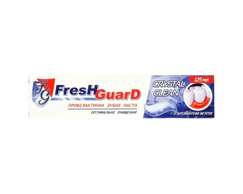 Зубна паста Fresh Guard Crystal Clean 125 мл (3800031756047)