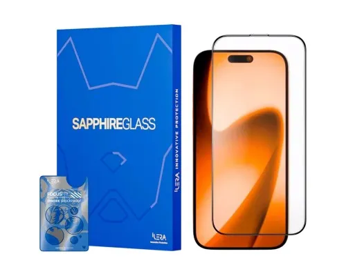 Скло захисне iLera Sapphire Ultra Glass 2.0 iPhone 17 (ILSPDLPL17)