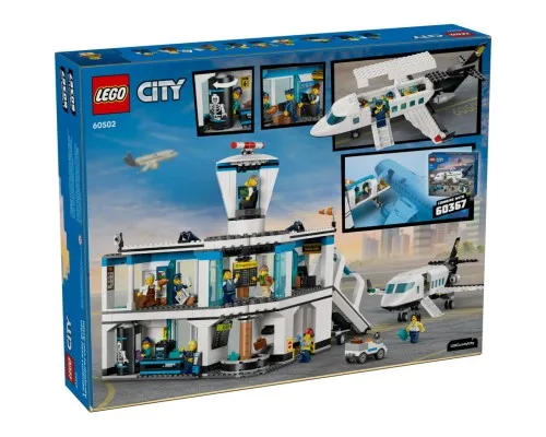 Конструктор LEGO City Аеропорт із літаком (60502)