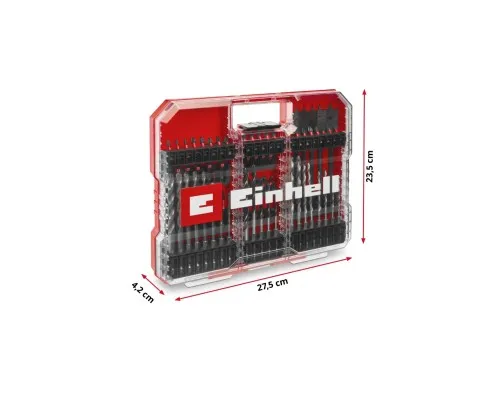 Набір свердл і біт Einhell XL-Box, ударні, 95шт (108798)