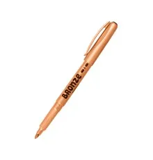 Маркер Centropen Bronze 2690, для написів на будь-яких поверхнях, на водній основі, бронзовий колір металік, круг (2690/14)