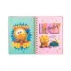 Тижневик Kite дитячий на спіралі Garfield, тверда обкладинка (GF25-438)
