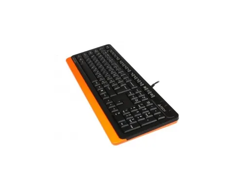 Клавіатура A4Tech FKS10 USB Orange (4711421963398)