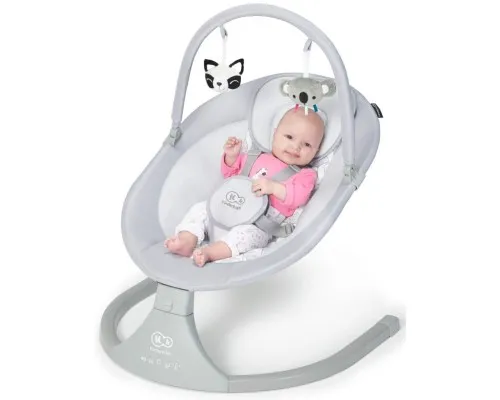 Крісло-гойдалка Kinderkraft Luli Gray (5902533915668)