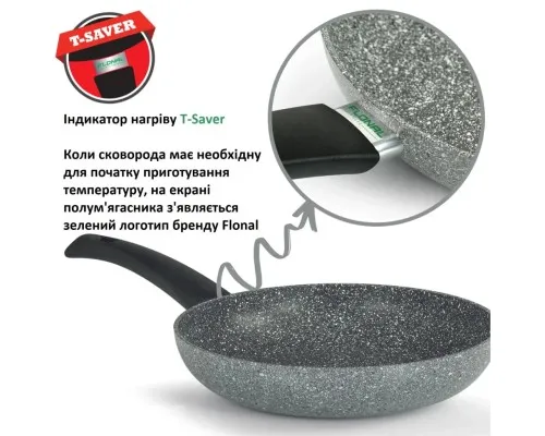 Сковорода Flonal Pietra Viva 30 см (PV8PB3070)
