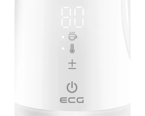 Електрочайник ECG RK 1893 Digitouch White