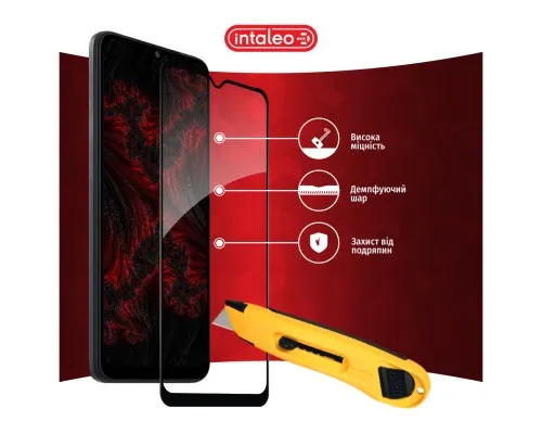 Скло захисне Intaleo Full Glue Xiaomi Redmi A2+ Black (1283126564604)