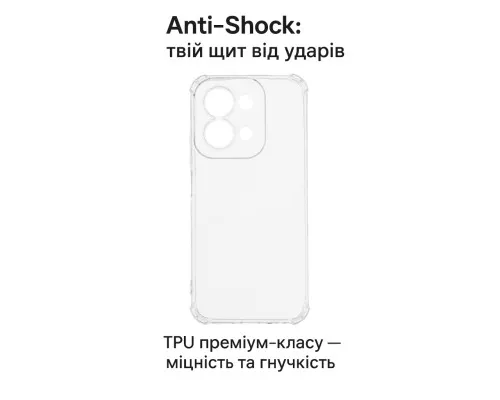 Чохол до мобільного телефона BeCover Anti-Shock Xiaomi Redmi 15C 4G/5G Clear (713812)