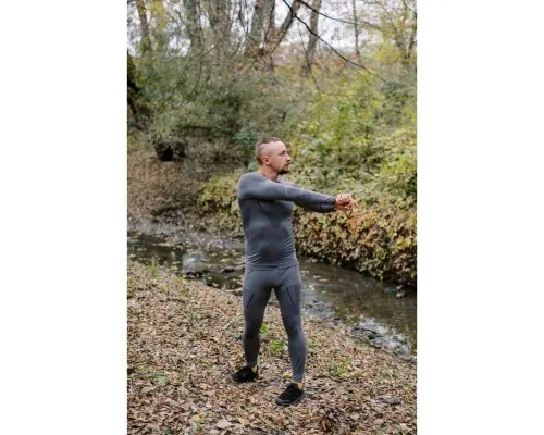 Комплект термобілизни Tramp Active сірий L/XL (UTRUM-021-grey-L/XL)